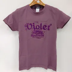 【TAKA62-31】△ MORGAN DE TOI モルガン ドゥ トワ ｢半袖 Tシャツ｣ レディース T1(S) パープル