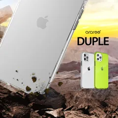 iPhone12Pro iPhone12 ケース 衝撃 クリア カバー ストラップホール 付 iPhone12 Pro iPhone 12 アイフォン12pro アイフォン12プロ アイフォン12 araree Duple