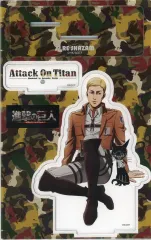 【中古】アクリルスタンド・アクリルパネル エルヴィン・スミス＆リヴァイ猫 アクリルスタンド (スタジオ描き下ろし) 「進撃の巨人×RE：SHAZAM」
