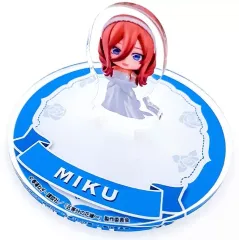 【中古】アクリルスタンド・アクリルパネル 中野三玖 カプセルスタンド 「五等分の花嫁∽」