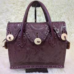 グレースコンチネンタル カービングバッグ ハンドバッグ ボルドー ★お値段交渉を受け付けます。