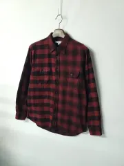 JW Kinloch Anderson(キンロックアンダーソン) × UNIQLO ユニクロ ウール シャツ チェック柄 (95 100)