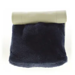 【EDROBERTJUDSON】ファーレザー クラッチバッグハンドバッグ