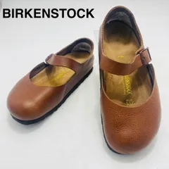 BIRKENSTOCK MANTOVA メリージェーン フラットシューズ コンフォート 22.5cm ブラウン レディース ビルケンシュトック hws02469