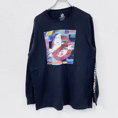古着 used　GHOSTBUSTERS　ゴーストバスターズ　長袖Tシャツ/ロンT　ムービーT　黒　ブラック　XLサイズ