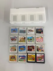 ☆2【動作未確認】Nintendo ニンテンドー 3DS DS ソフト まとめ売り ケース付き 16個セット【ゲームソフト】【1】