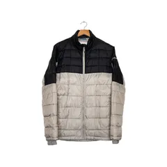 【Columbia】中綿ジャンパー｜Lサイズ｜メンズ｜ブラック×グレー｜軽量アウター｜ナイロン100％｜アウトドア｜羽織りやすい防寒ジャケット