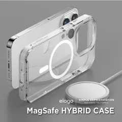 iPhone 14 Pro Max カバー ケース クリア マグセーフ 対応 マグネット 付 スマホケース iPhone14ProMax アイフォン14プロマックス elago MagSafe HYBRID CASE