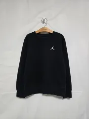 ナイキ ジョーダン ブラック 起毛 スウェット Tシャツ キッズ 10-12歳