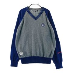 近年✨12 VTWELVE トップス ゴルフウェア ニット 長袖 ブルー L - メルカリ