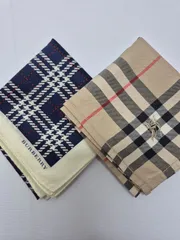 【used品】美品！BURBERRY メンズハンカチ セット