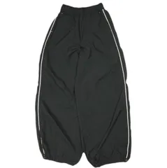 DISCUS ATHLETIC x ADAM ET ROPE ディスカス アスレチック アダムエロペ 23SS 別注 NYLON PANTS パイピングナイロンパンツ DIS-23SS-05AR Free ブラック for ワイド イージー ボトムス