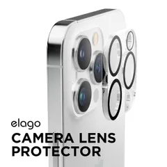 iPhone14 Pro iPhone 14 ProMax カメラレンズ保護 カメラフィルム ガラス カメラレンズカバー フィルム iPhone14Pro / Max elago CAMERA LENS PROTECTOR