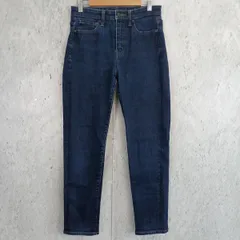 UNIQLO デニム ジーンズ スキニー テーパード ハイウエスト レディース ユニクロ 〇□