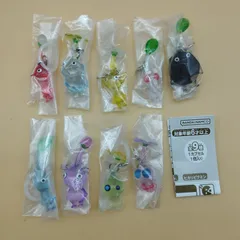 【D32530】ピクミン めじるしアクセサリー2 全9種セット コンプ コンプリートセット　ガチャ　カプセルトイ