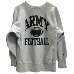 チャンピオン Champion 90's Reverse Weave ARMY FOOTBALL USA製 スウェット グレー Lサイズ 201MT-4931 VB