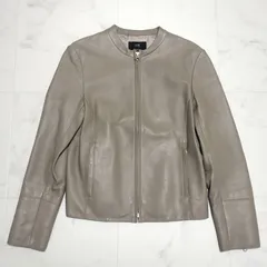 極美品‼︎ 23区 シングルライダースジャケット 21AW 羊革 ベージュ 40 2025年最新】23区 レディース シングルライダースの人気アイテム