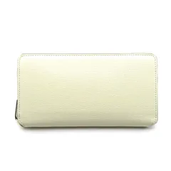 美品 L'arcobaleno ラルコバレーノ 長財布 LA409 ラウンドジップ ROUND ZIP LONG WALLET ホワイト/グレー   24005868のサムネイル