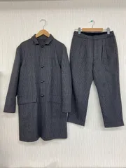SOPHNET ソフネット チェック セット セットコーデ ガウン パンツ ガウンコート コート ズボン スラックス グレー S 春 秋（ME68-3246)のサムネイル