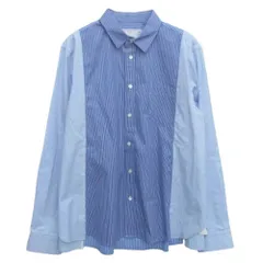 Sacai サカイ 25SS 25-03621M Cotton Poplin Shirt コットン ポプリン