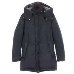 ザノースフェイス THE NORTH FACE パープルレーベル Vertical Down Coat バーティカルダウンコート フーディ ND2457N ネイビー L ☆AA★