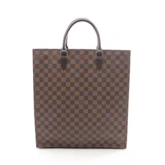 ルイ・ヴィトン LOUIS VUITTON トートバッグ サックプラ N51140 PVCコーティングキャンバス レザー サック・プラトート レディース Used A