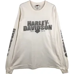古着 00年代 ハーレーダビッドソン Harley-Davidson サンダー ロングTシャツ ロンT USA製 メンズXXL相当/eaa598081
