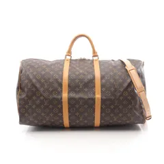 ルイ・ヴィトン LOUIS VUITTON ボストンバッグ キーポル バンドリエール60 M41412 PVCコーティングキャンバス レザー キーポル・バンドリエール60 ユニセックス Used B