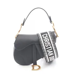 ディオール Dior ハンドバッグ サドルバッグ ミニ ブラック レザー サドルバッグ ミニ レディース Used Aのサムネイル