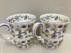 ミントン ハドンホールブルー マグカップ ペア 2個セット