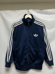 M アディダス 旧FIRE ネイビー トラックジャケット ジャージ