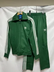 95 SET adidas アディダス ヨーロッパ トラックジャージ ジャージ セット グリーン COLOR