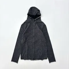 r LA PROVOCAZIONE ETERNA リップヴァンウィンクル ripvanwinkle カットオフ ジップ パーカー チャコールブラック 系 サイズ 3 712-0005