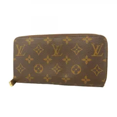 ルイ・ヴィトン(Louis Vuitton) ルイ・ヴィトン 長財布 モノグラム ジッピーウォレット M60017 ブラウンメンズ レディース