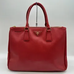 PRADA プラダ ハンドバッグ トートバッグ サフィアーノ レザー レディース ヴィンテージ ブランド ファッション USED