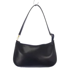 キタムラ Kitamura ハンドバッグ ショルダー 2WAY レザー ロゴ 型押し 紺 ネイビー /XZ ■GY18