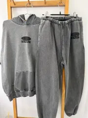 Alfred フードTシャツ + ズボン トレーナー セット (サイズ XL)