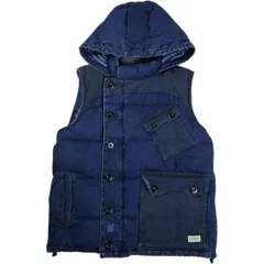 Size【XL】 NEIGHBORHOOD ネイバーフッド 15AW D.D. / C-VEST INDIGO 152TSNH-JKM08 ダウンベスト インディゴ 【中古品-良い】 20832882