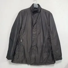 アルマーニ コレツィオーニ ブラウン キルティングジャケット 男 110 ㅡ1102