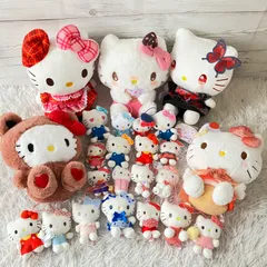 サンリオ Sanrio ハローキティ 大量まとめ売り 25点セット  ぬいぐるみ マスコット多数 美品 255