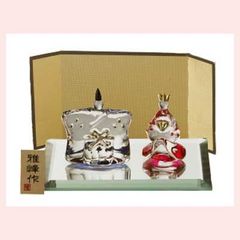 希少】ステンドグラス 雛人形 ひな祭り 彩色玻璃 パネル 縁起物 置物