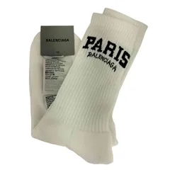バレンシアガ BALENCIAGA Paris Tennis Socks メンズ JPN：XL のサムネイル