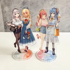 ホロライブ さくらみこ&星街すいせい 白銀のエル＆不知火フレア アクリルスタンド