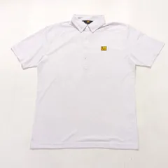 メンズ ゴルフウェア 半袖ポロシャツ 762608 ホワイト L