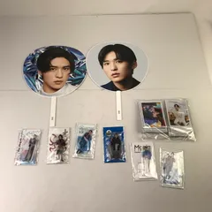 【中古品】 Snowman スノーマン 目黒蓮 グッズ まとめ うちわ アクスタ 他 【086-251226-ky-02-fuz】