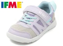 イフミー 20-5311 IFME Light キッズスニーカー 運動靴 スリムタイプ 軽量 面ファスナー 洗えるインソール 洗える中敷き 通園 通学 スリムモデル 安心 安全 履きやすい 軽い 子供 イフミーライト 靴 パープル 紫