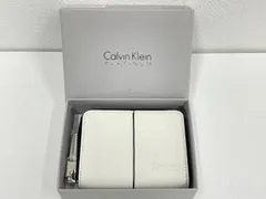 ▼最終値下▼Calvin Klein Platinum カルバンクライン コインケース　ホワイト