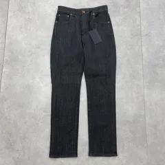 【新品同様】RED CARD　レッドカード　Liberty HR　デニムパンツ　ハイライズ　ストレッチ　コットン　ブラック　日本製　レディース　25　a01070