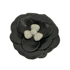 スワロフスキー SWAROVSKI レザーストーンブローチ レディース 表記無 