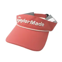 TAYLOR MADE テーラーメイド  サンバイザー  オレンジ系 フリー(55-57cm) [240101569032] ゴルフウェア ストスト